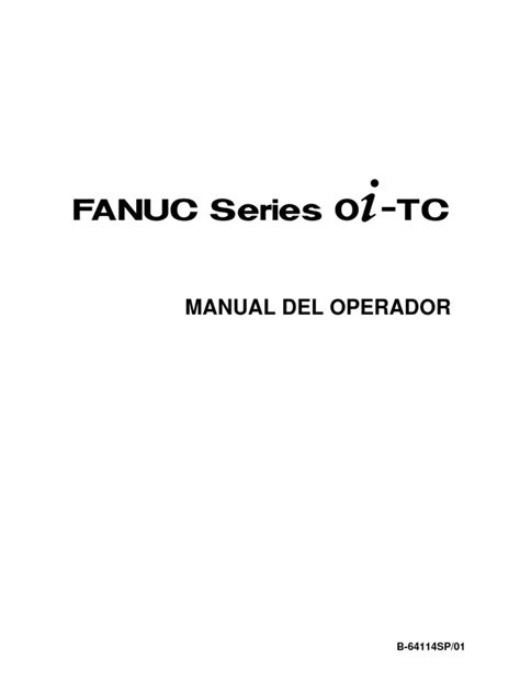 PDF Manual Fanuc Oi Mate Tc DOKUMEN TIPS