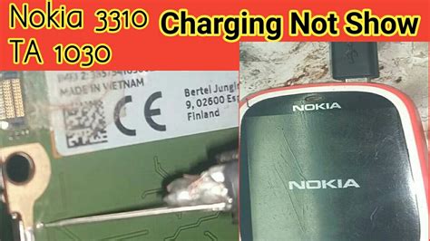 Nokia Ta Charging Not Show Solution Nokia Ta