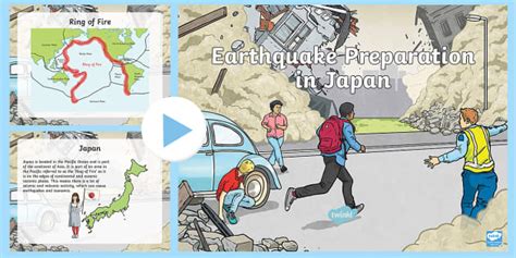 Earthquake Preparation In Japan PowerPoint Teacher Made