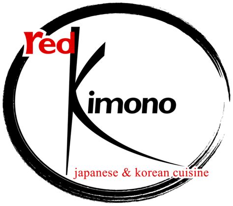 Download Red Kimono Japanese Korean Cuisine Logo