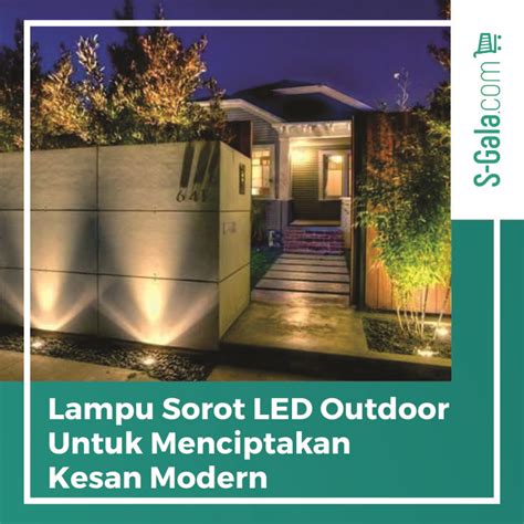 Lampu Sorot Led Outdoor Untuk Meningkatkan Bisnis Dekorasi