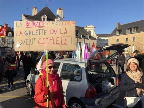 R Forme Des Retraites Manifestants Vannes Une Manifestation