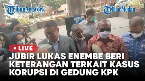 Tim Kuasa Hukum Gubernur Papua Sambangi Gedung Kpk Informasikan