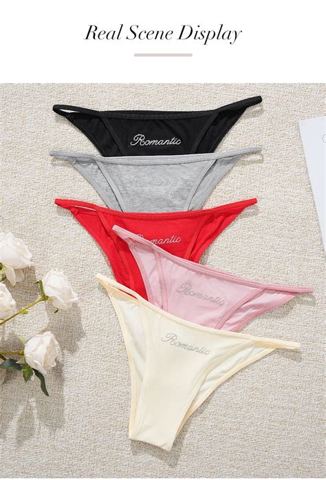 Low Rise Cotton G String Lingerie For Women Breathable And Sexy T Back