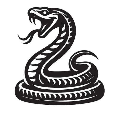 Premium Vector Hissing Snake Svg