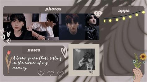 Min Yoongi Fondo De Pantalla Bts Suga Imagenes Para Pc Wallpaper