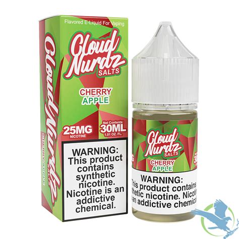 Cloud Nurdz Salts Tobacco Free Nicotine Salt E Liquid 30ml