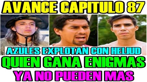 AVANCE CAPITULO 87 QUIEN GANA ENIGMAS AZULES PELEAN CON HELIUD YA NO