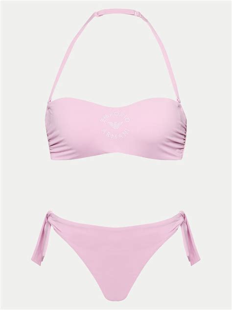 Emporio Armani Bikini 262737 4R306 00070 Różowy Modivo pl