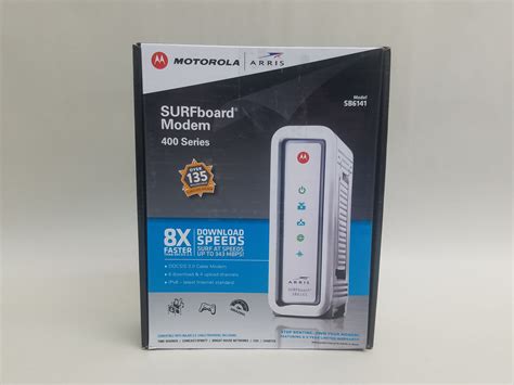 Used Motorola Arris Surfboard Sb6141 300 Mbps Docsis 30 Cable Modem