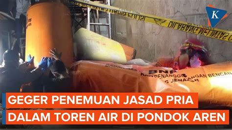 Selidiki Air Keruh Dan Berbau Tak Sedap Warga Digegerkan Temuan Jasad