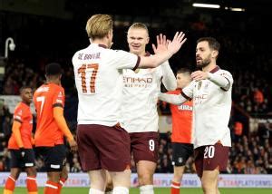 Hasil Luton Town Vs Manchester City Di Piala Fa Erling