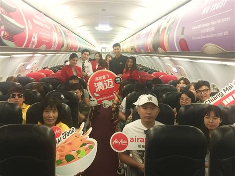 亚洲航空深圳直飞清迈成功首航 泰北双城随心玩 — Airasia Newsroom