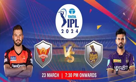 Ipl 2024 Kkr Vs Srh Ipl 2024 Ticket Booking Ipl 2024 News In Hindi