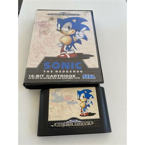 SONIC 1 THE HEDGEHOG SEGA MEGADRIVE