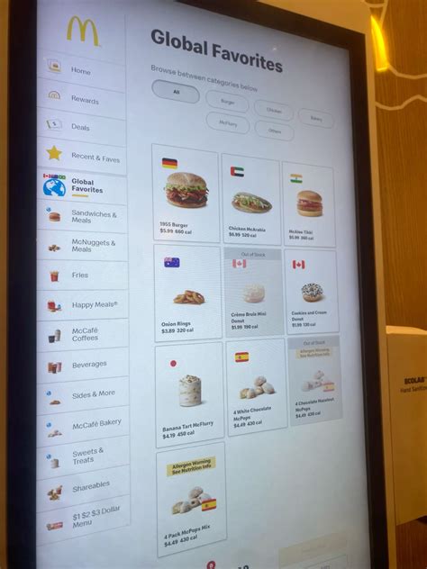 mcdonalds global menu chicago mcdonalds  travel