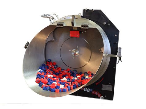 Cap Sorter Equipment Rotary Waterfall Orienting Systems By Zalkin