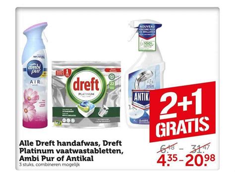 Alle Dreft Handafwas Dreft Platinum Vaatwastabletten Ambi Pur Of