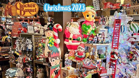 CRACKER BARREL CHRISTMAS 2023 STORE WALKTHROUGH YouTube