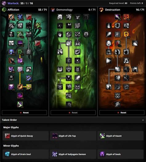 Wow Wrath Classic Affliction Warlock Guide Wotlk