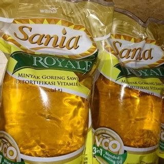 Jual Minyak Goreng Sania Premium Sania Royale Dus Liter Pcs