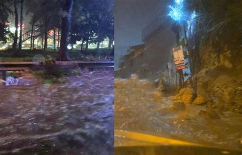 As Fue Como Las Fuertes Lluvias Provocaron Derrumbe Del Tr Nsito En