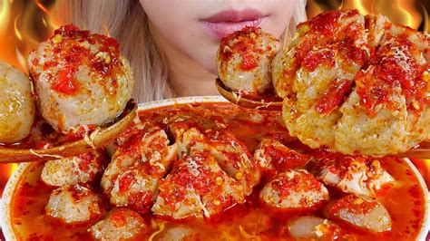 Asmr Baso Aci Sambal Geprek Mercon Spicy Tapioca Balls Indonesian