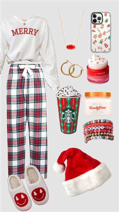 Christmas Pajamas Christmasaesthetic Outfitinspo Christmas Fits