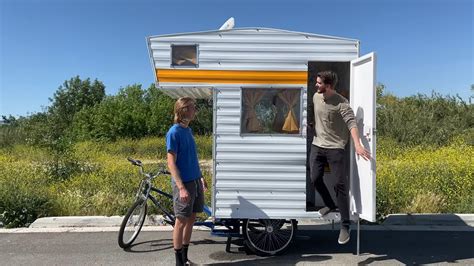 Bike Camper With Retro Flair Hackaday