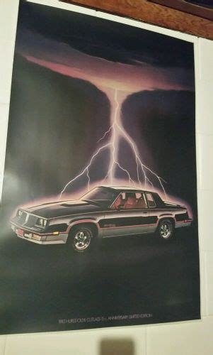 Purchase 1983 Hurst Olds Oem Dealer Poster In Winter Park Florida