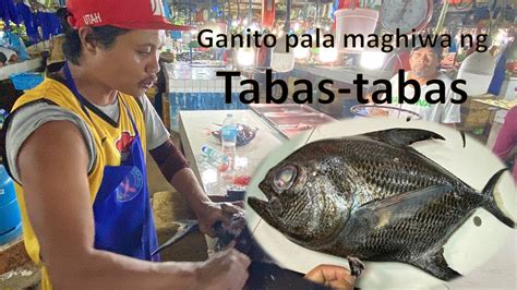 Sobrang Tigas Ang Kaliskis Ng Isdang Ito Tabas Tabas Pomfret