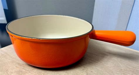 Le Creuset Fondue Caquelon Gusseisen Orange Cm Kaufen Auf Ricardo