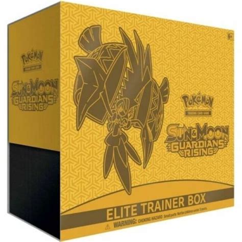 Pokemon Tcg Sun And Moon Guardians Rising Elite Trainer Etb New Sealed