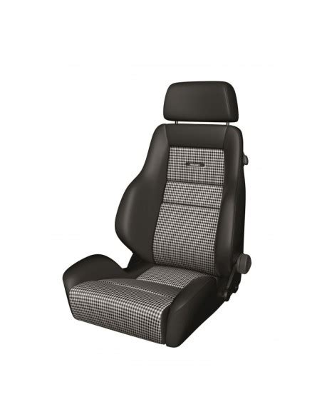 Recaro Classic Line Ls Piel Negro Pepita