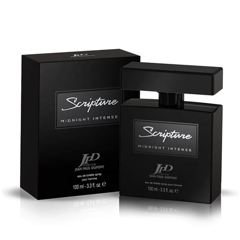 Jean Paul Dupont Scripture Midnight Intense Eau De Toilette For Men