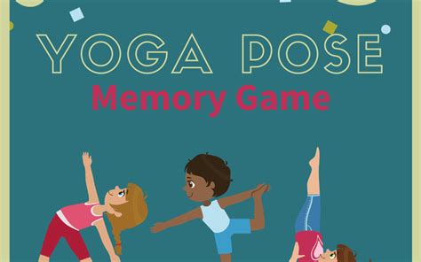 Tweens Version Of Yoga Bingo Game Group Game Yoga Pose Cards