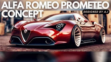 Alfa Romeo Prometeo Concept Was Designed Using Artificial Intelligence