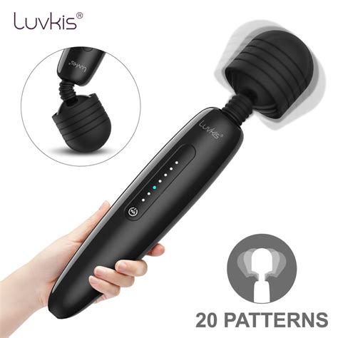 Luvkis Large Av Magic Wand Massager Mr20 Vibrator Sex Toy For Women