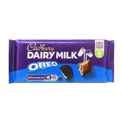 Cadbury Dairy Milk Oreo Chocolate Bar 120g Blightys British Store