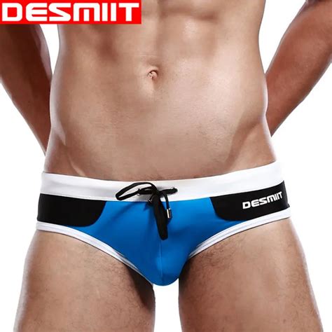 Mens Swim Briefs Gay Mens Swimwear Bikini Swimming Trunks Sexy Low Rise