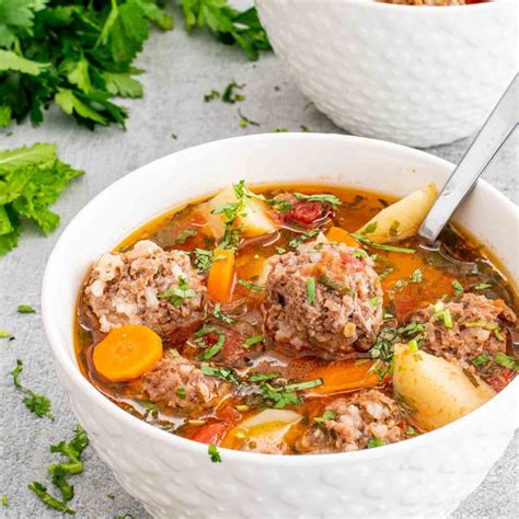 Best Traditional Albondigas Soup Recipe Bryont Blog