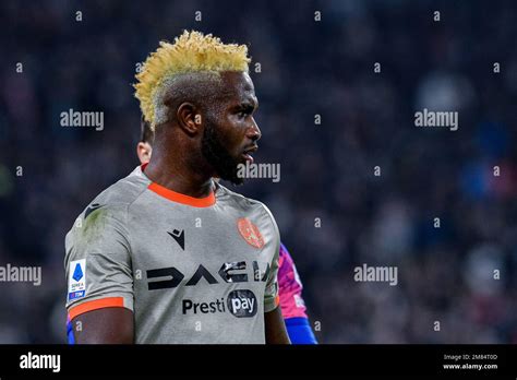 Isaac Success Of Udinese Calcio Seen During Serie A 2022 23 Match