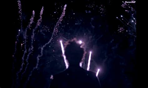 Animated Purple Fireworks Gifs