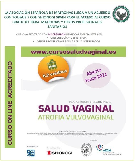 Asociación Matronas Extremadura CURSO SALUD VAGINAL ATROFIA