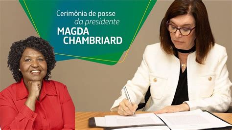 Cerim Nia De Posse De Magda Chambriard A Nova Presidente Da Petrobras