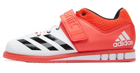 Adidas Powerlift 3 - Solar Red / Black / White | Rogue Fitness