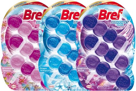 Bref Brilliant Zawieszka Wc Kulki MIX 9 X 42g 12751823123 Oficjalne