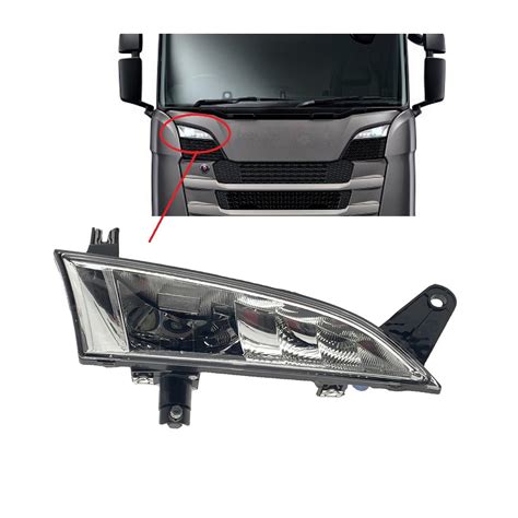 Farol Auxiliar Compativel Scania NTG R S 2019 Em Diante Serie 6 7