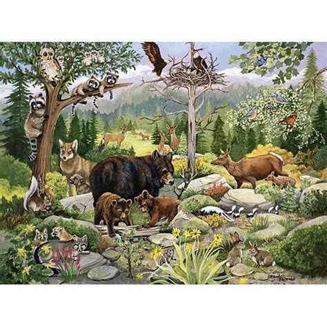 Animal Jigsaw Puzzles - Kritters in the Mailbox - Animal Jigsaw Puzzle