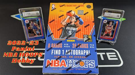 2022 23 Panini Nba Hoops Basketball Hobby Box Youtube